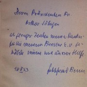 Monologische Kunst? Ein Briefwechsel zwischen Alexander Lernet-Holenia und Gottfried Benn, Wiesbaden 1953
