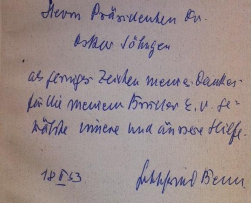 Monologische Kunst? Ein Briefwechsel zwischen Alexander Lernet-Holenia und Gottfried Benn, Wiesbaden 1953