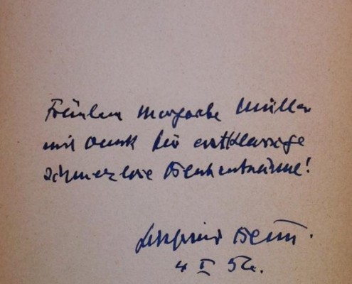 Destillationen. Neue Gedichte, Wiesbaden 1953