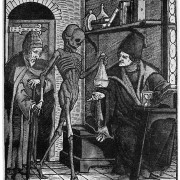 Denecker, David. Tod und Arzt. 1561