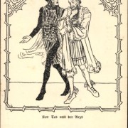 Hoerner, Gertrud. Tod und Arzt. Um 1900