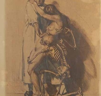 Saliger, Ivo. Arzt, Mädchen und Tod. 1920