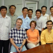 With Dr. Almut Boeer (Germany), Prof. Mey Sithach and Course Graduates