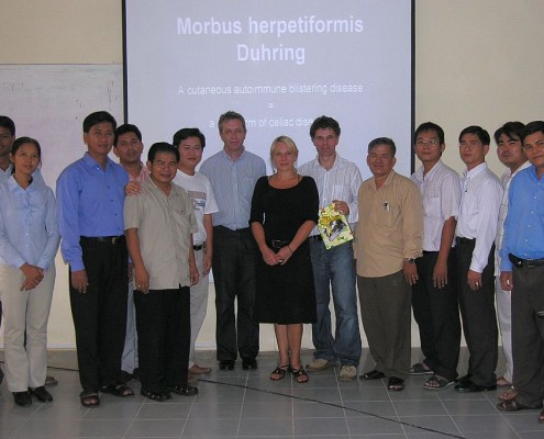 With Prof. Stefan Schneider (Germany) and Course Graduates