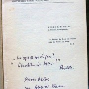 Gedichte. Blätter für die Dichtung, Hamburg 1936