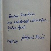 Trunkene Flut. Ausgewählte Gedichte, 2.Aufl., Wiesbaden 1952