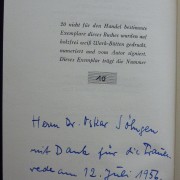 Gesammelte Gedichte, Wiesbaden und Zürich 1956