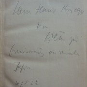 Die gesammelten Schriften, Berlin 1922