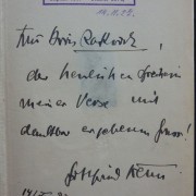 Gesammelte Gedichte, Berlin 1927