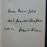 Der neue Staat und die Intellektuellen, Stuttgart und Berlin 1933