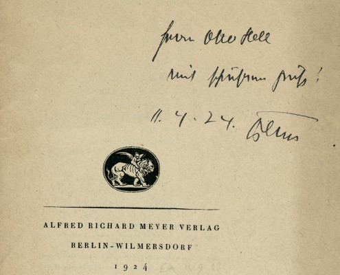 Schutt, Berlin 1924