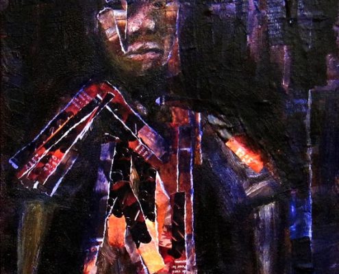 Banished, 88x33cm