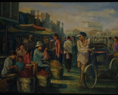 Im Phea, Psah Kandal, 160x119cm
