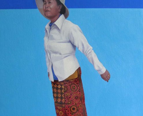 Noodle Seller, 80x60cm