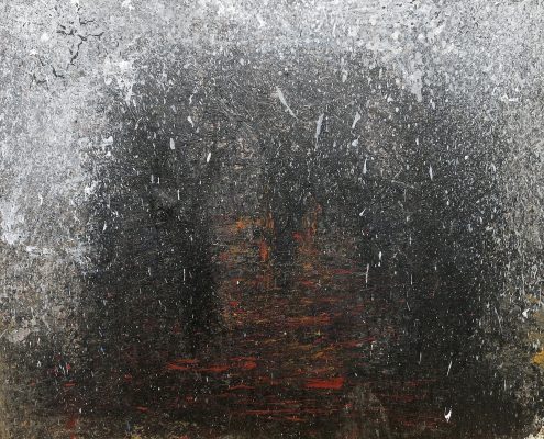 Shadow of rain,60x50cm, 2014