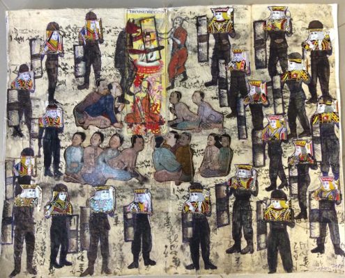 The Army of the Kings, 50x40cm, 2015