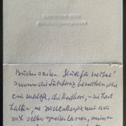 Benn, Weihnachtsgruß. Empfänger unbekannt2