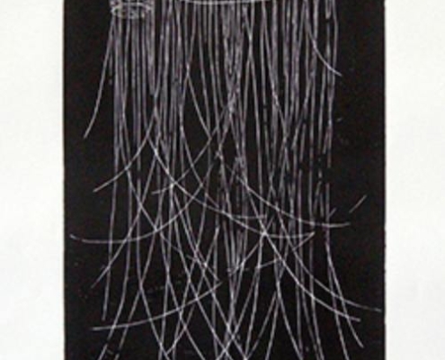 Buddha, Woodblockprint, 1 of 2 APs, 200x106cm, 2010 Buddha, Woodblockprint, 1 of 2 APs, 200x106cm, 2010