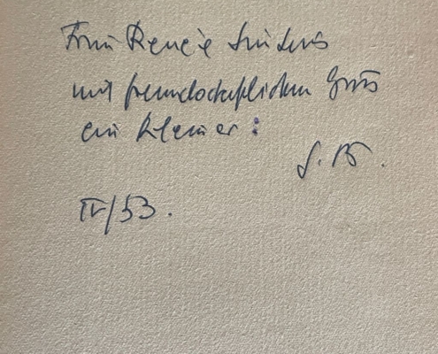 Benn, Renee Sintenis