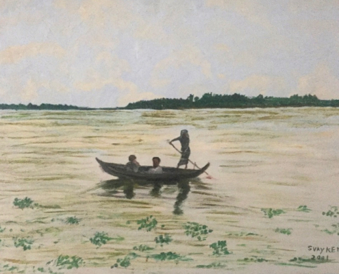 Svay Ken, Over the Mekong