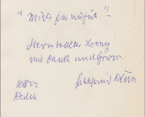 Benn, Die Stimme hinter dem Vorhang 1952 Die Stimme hinter dem Vorhang, Wiesbaden 1952