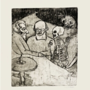 Emil Nolde, Kranker, Arzt, Tod und Teufel. 1911. Emil Nolde, Kranker, Arzt, Tod und Teufel. 1911.